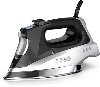 Allure Digital Professional Steam Iron, D3060, 30% More Steam, Percison Tip, Stianless Steel Soleplate, Vertical Steam Fuction