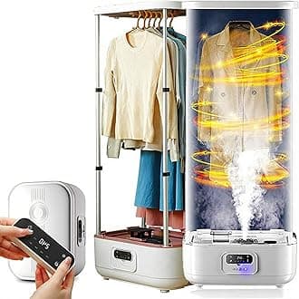 Portable Clothes Dryer - Mini/Compact Dryer, 900W Automatic Cordless, Portable Steam Dryer Smart Machine, Adjustable Timer, Suitable For Clothes And Fabrics, Quick Dry Steam