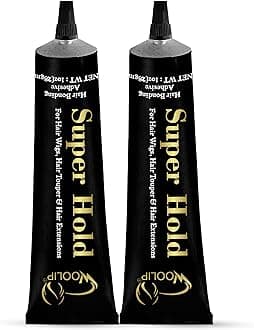 Super Hold Hair Patch Glue For Men Ultra Strong Waterproof Wig Glue Adhesive Long Lasting 2-4 Weeks Skin Friendly (Pack Of 2) 28ml