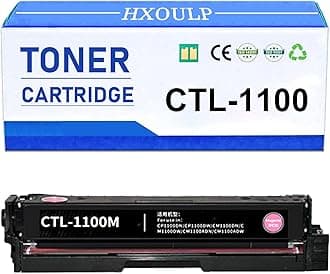 CTL-1100 BK/C/M/Y Toner Cartridge Replacement Compatible for Pantum CP1100 CP1100DN CP1100DW CM1100DN CM1100DW CM1100ADN CM1100ADW Printer CTL1100 Standard-Yield Magenta