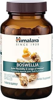 - Himalaya Boswellia, Joint Support for Mobility and Flexibility, Promotes Tissue Preservation, 250 mg, 120 Capsules