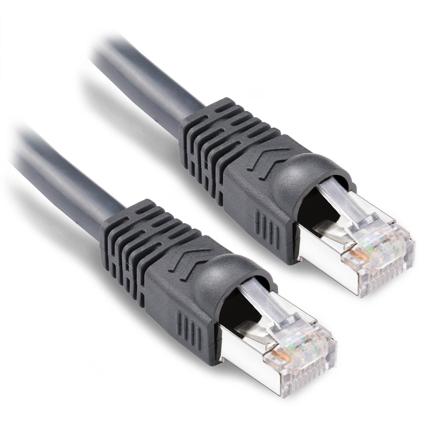 Outdoor Ethernet 360ft Cat6 Cable, IMONTA Shielded Grounded UV Resistant Waterproof Buried-able Network Cord