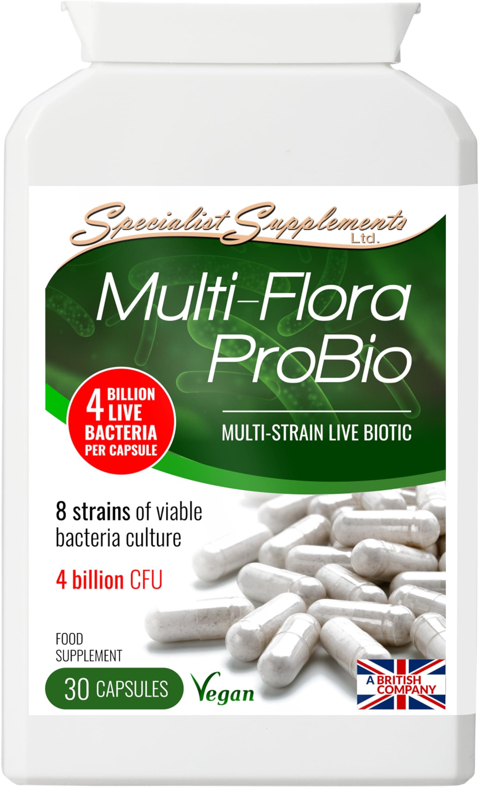 Multi-Flora ProBio Live Culture Formula 30 Capsules