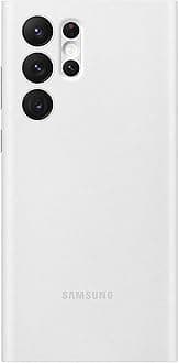 SAMSUNGOfficial S22 Ultra Smart Clear View Cover White, Ef-Zs908Cwegew