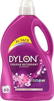 Blossom Colour Detergent (60 Wash Loads), Liquid Laundry Detergent for all Coloured Clothes, renewing in every wash with optimal results in 10 washes