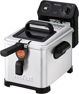 Tefal 4 L Black, Stainless Steel
