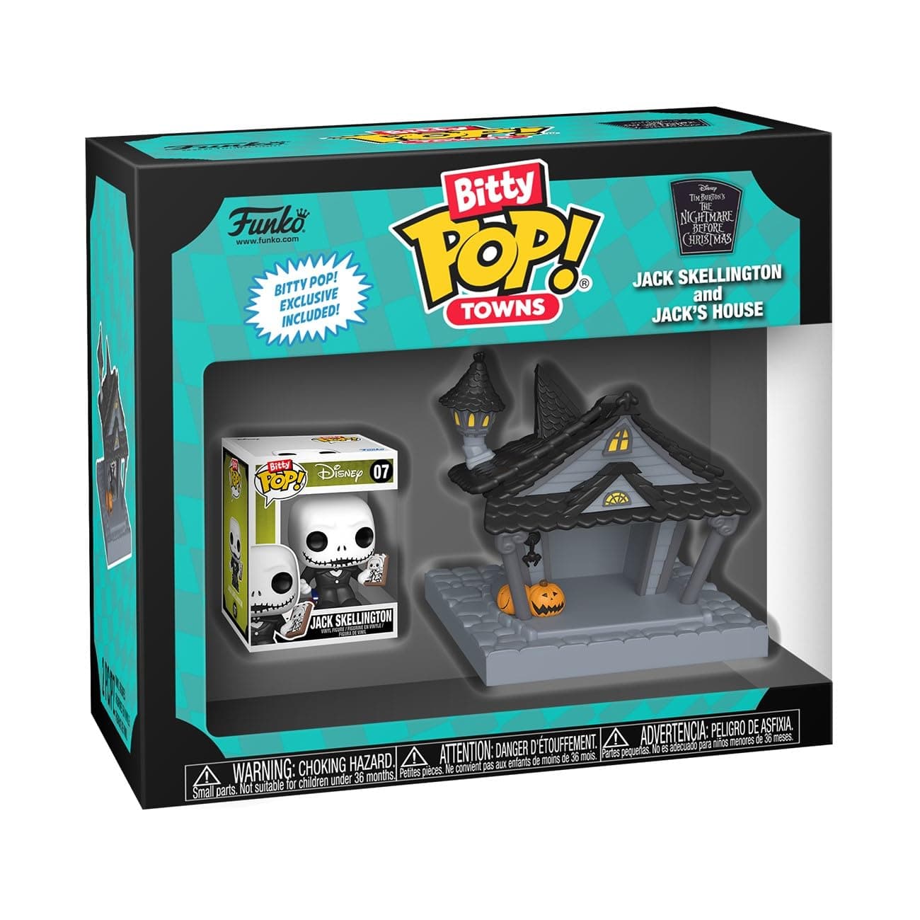 Pop! Bitty Town: The Nightmare Before Christmas- Jack and Jack's House