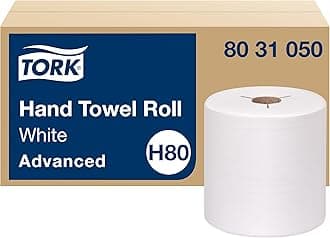 Hand Towel Roll White H80, Advanced, High Absorbency, 6 Rolls x 1000 ft, 8031050
