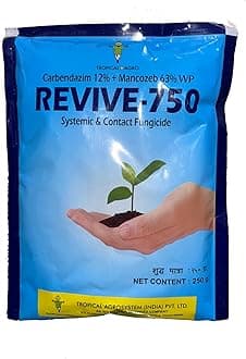Tropical Revive (Carbendazinm12% | Mancozeb63% WP | Mode of Action - Systemic and Contact) (250 gm), Multicolor