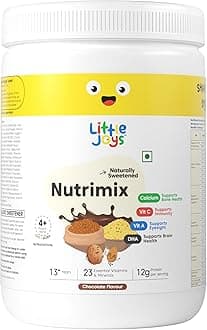ActiveMix for Kids 13+ years | No White Sugar | With Vitamin A, C, DHA, Calcium | For Healthy Growth & Nourishment | With 23 essential Vitamins & Minerals | 350g