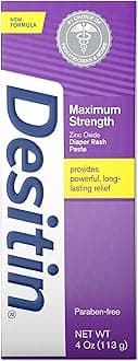 Maximum Strength Diaper Rash Paste, 3 Pack (4 Ounce)