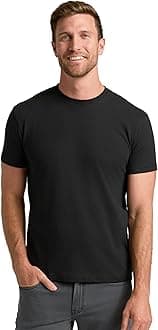 Mens T-Shirts – Short Sleeve Crew Neck T Shirts for Man, Cotton Blend Plain Novelty Men's T-Shirts