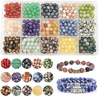 6mm 600pcs Natural Beads Set