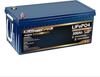 ExpertPower 12V 200Ah PRO Lithium LiFePO4 Deep Cycle Rechargeable Battery | Bluetooth & Self Heating | 7000 Life Cycles & 10-Year Lifespan | Perfect for RV, Solar, Marine, Overland, Off-Grid