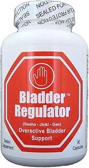 Bladder Regulator, Gosha Jinki Gan. an Effective Herbal Bladder Control for Women & Men. 90 Vegan Capsules.