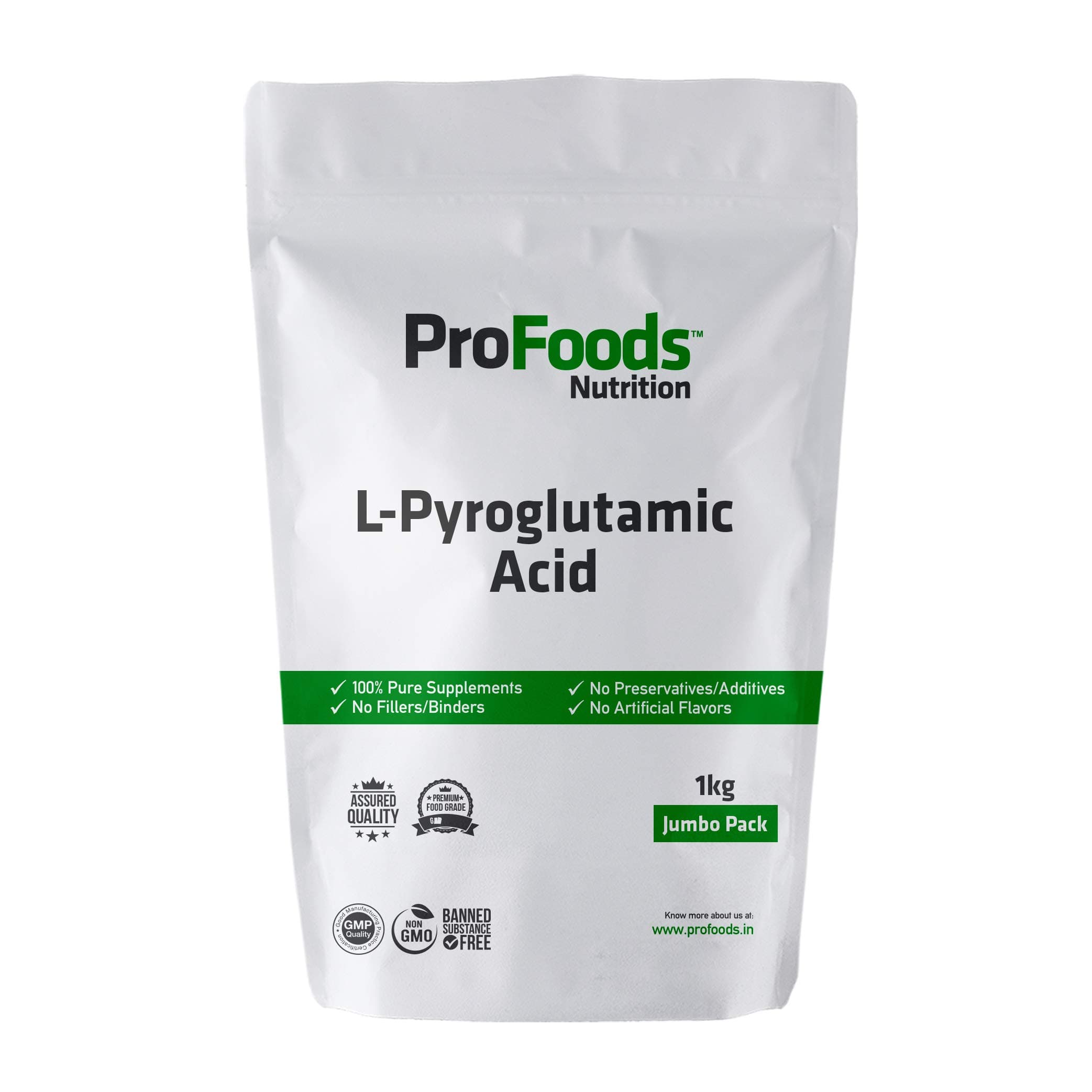 Profoods L Pyroglutamic Acid Powder (125 grams)