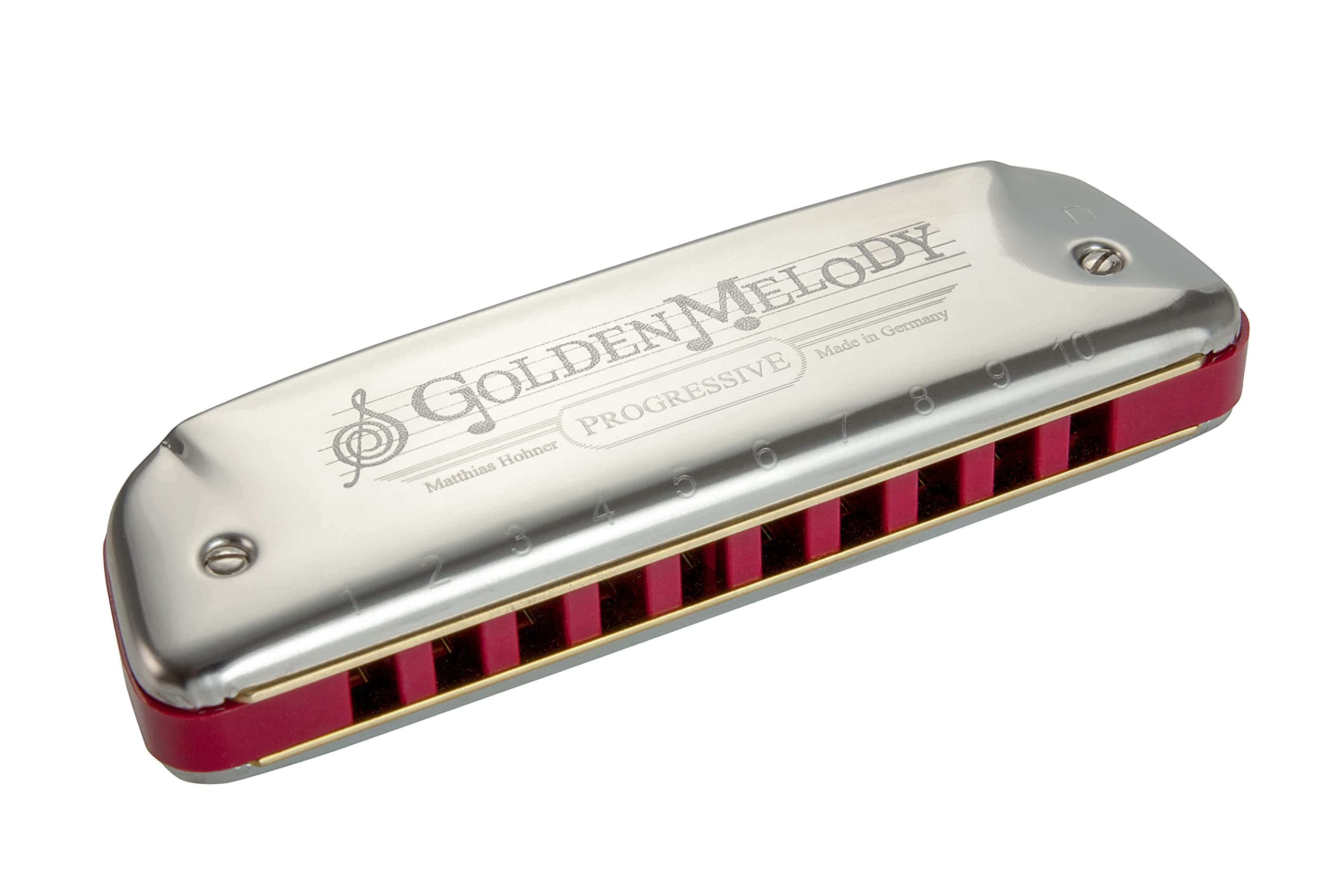 Hohner Golden Melody Harmonica - Key of C Version 2