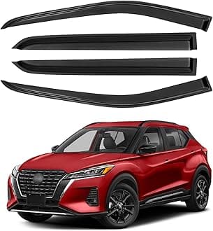 Rain Guards for Window Visors 2018 2019 2020 2021 2022 2023 2024 Wind Deflectors Vent Outside Channel Visors Visors for 18-24 Kicks