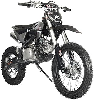 X-PRO X17 125cc Automatic Transmission Dirt Bike with Electric Start, Big 17"/14" Tires!