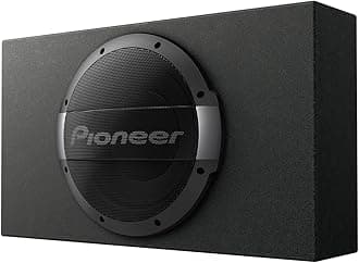 Pioneer TS-WX1010LA 25 cm (10") Shallow Sealed Subwoofer with Built-in Amplifier (1200 W)