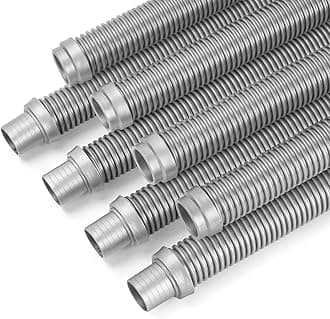 BEWAVE Swimming Pool Vacuum Cleaner Hose, 1-1/2" x 8 Piece Professional Cleaner Suction Hoses Replacement Compatible with Most Major Automatic Swimming Pool Cleaners