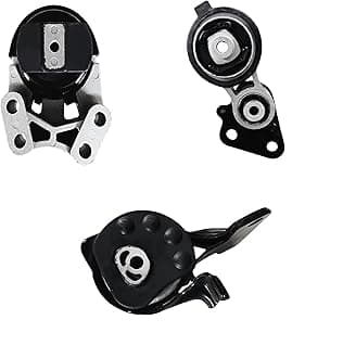 Engine Motor Mount 3 Kit Compatible with 2007 2008 2009 2010 2011 2012 2013 2014 Ford Edge 3.5L 2007-2010 Lincoln MKX 3.5L 8G1Z6038A 7T4Z6068BA 7A1Z6038AA A5342 A5431 A5605