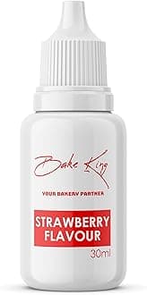 Strawberry Flavour Essence 30ml | Baking Essential Ideal for Cakes, Jams, Cookies, Ice Creams, Chocolate