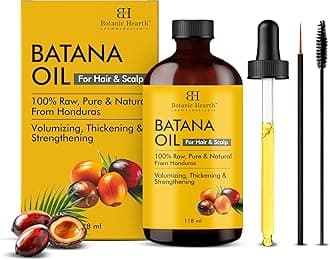 Raw Batana Oil for Hair Growth | 100% Pure & Unrefined | For Thicker, Stronger Hair - 118 ml