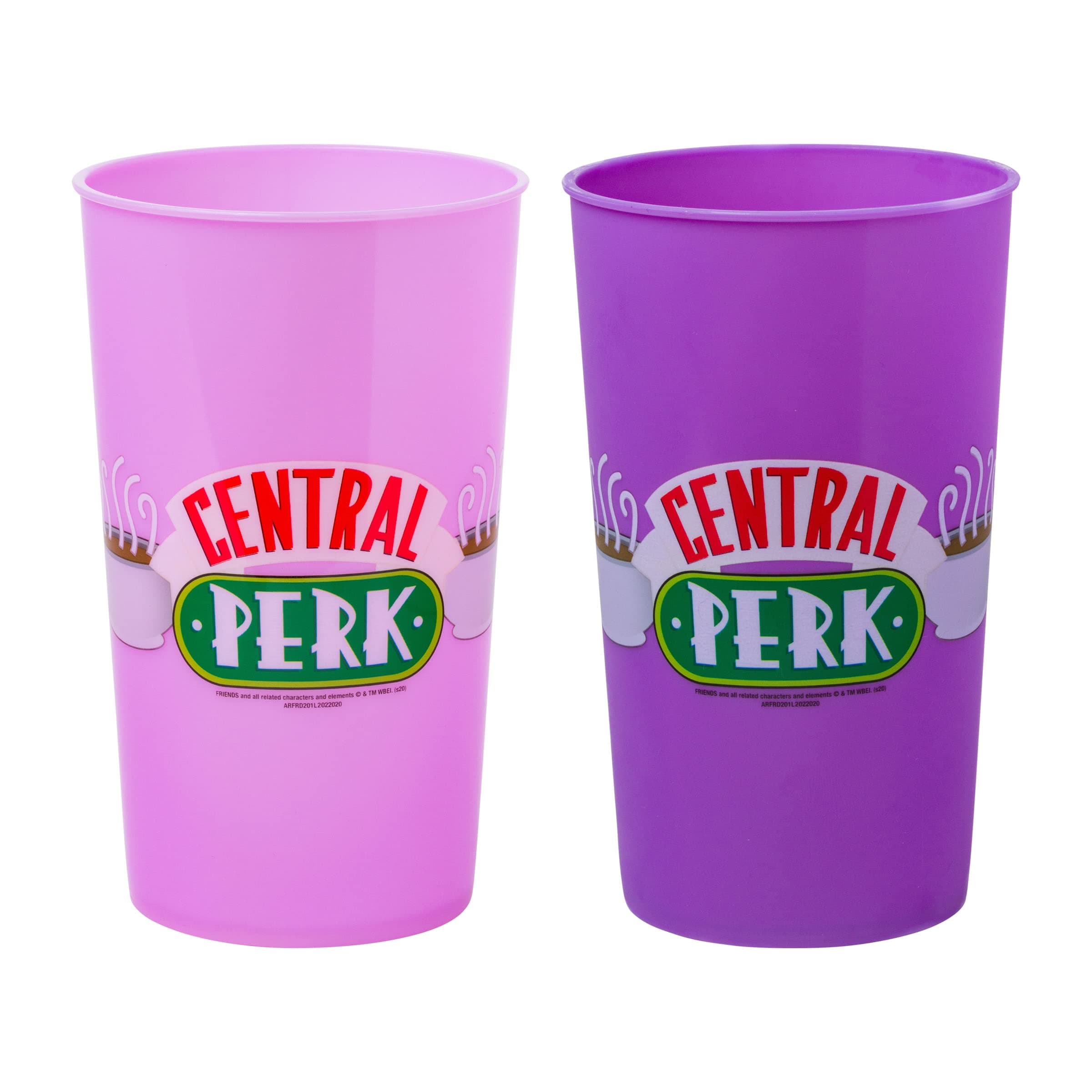 Friends Central Perk Logo 2-Pack Color Changing Cup set, 20 Ounce