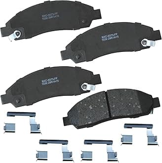 Bendix Premium SBC1039 Ceramic Front Brake Pads for Chevrolet Colorado 2008-2004, GMC Canyon 2008-2004, Isuzu i-280 2006, i-290 2008-2007, i-350 2006, i-370 2008-2007