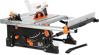 WEN TT0811 11-Amp 8.25-Inch Compact Benchtop Jobsite Table Saw, Black
