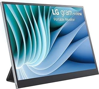 Gram 16" IPS Portable USB-C Monitor (16MR70) - 16 Inch