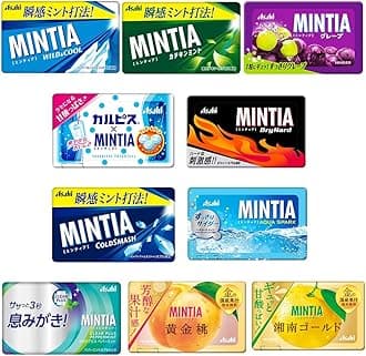 Mintia Assortment 0.2oz 11Types Japanese Tablet Candy Ninjapo™ Japan