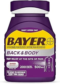 BAYER BACK & BODY E/S CAPS