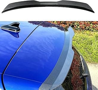 Car Rear Spoiler for Mazda CX-9 I 2007 2008 2009-2013 2014 2015 2016, Rear Trunk Roof Spoilers Tail Wing Lip, Car Modification Styling Accessories,Carbon Fiber Look