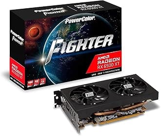 Fighter AMD Radeon RX 6500 XT Gaming Graphics Card with 4GB GDDR6 Memory