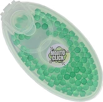 100 Crushballs for Cigarette Filters Insertion, Many Flavours Available, Menthol Mint Crush Balls, Capsules. Click Beads (Mojito Mint)