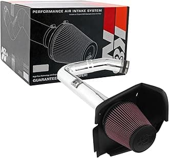 K&N Cold Air Intake System: High-Flow Air Filter, Increase Performance & Acceleration: Compatible with 2011-2023 Chrysler/Dodge: 300, Challenger, Charger, 69-2544TP