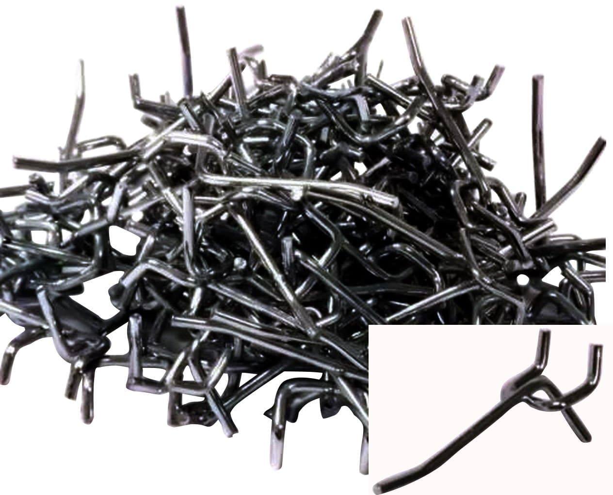 Online Best Service 100 PCS PEG Board Pegboard Shelving Hooks 2" Length, Fit 1/4" or 1/8" Pegboard for Tools, Crafts Peg Boards and More, Wholesale Lot PEG Hooks