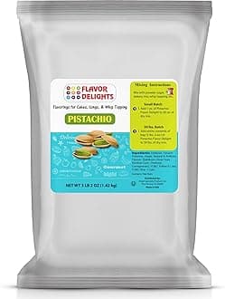 - Flavor Delights by Angel Specialty Products: Flavored Powder Bakery Mix > Passion Fruit, Pistachio, Pumpkin Pie, Strawberry (Pistachio, 3.12 Pound Bag)
