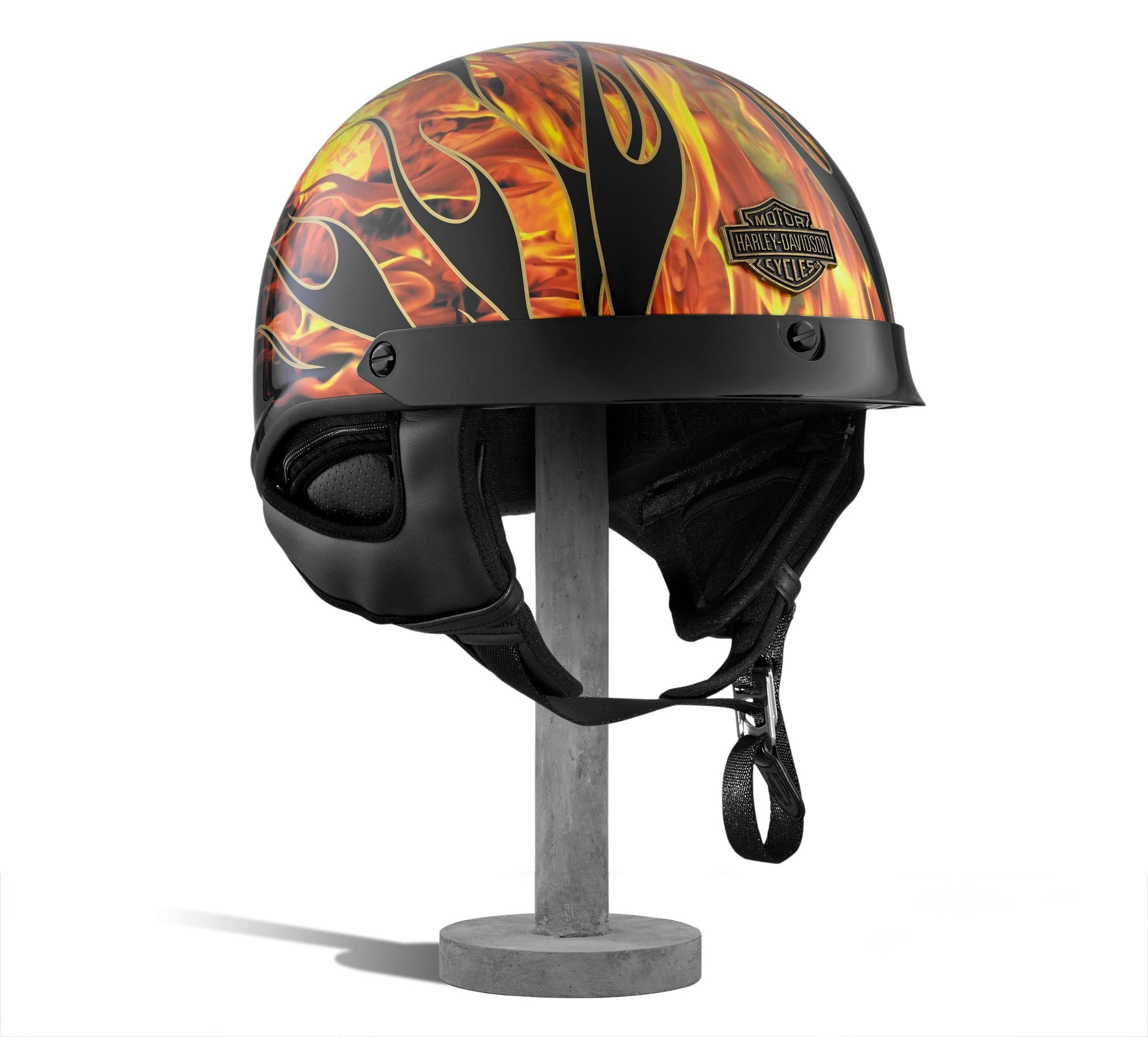 Harley-Davidson® Fire Breather Ultra-Light J02 1/2 Half Helmet - 98173-18VX
