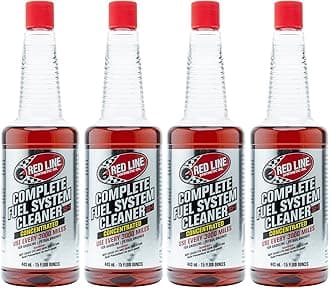 Red Line 60103-4PK Complete SI-1 Fuel System Cleaner - 15 Ounce, (Pack of 4)