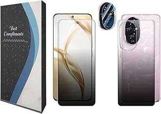 FCS Front + Back + Camera (Matte) for Honor 200 5G | TPU Matte Finish Flexible Film Self Healing Screen Protector | Screen Guard