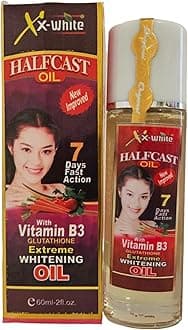 XX WHITE EXTREME HALFCAST OIL WITH VITAMIN B3 & GLUTATHIONE 60 ml