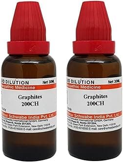 Dr. Willmar Schwabe India Graphites 200 CH 30ml (Pack of 3)
