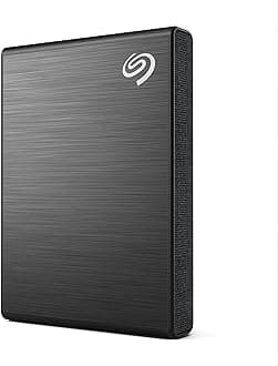 Seagate One Touch SSD, 1TB, External SSD, USB 3.0, Black, 1 year MylioCreate, 4 mo Adobe Creative Cloud Photography (STKG1000400)