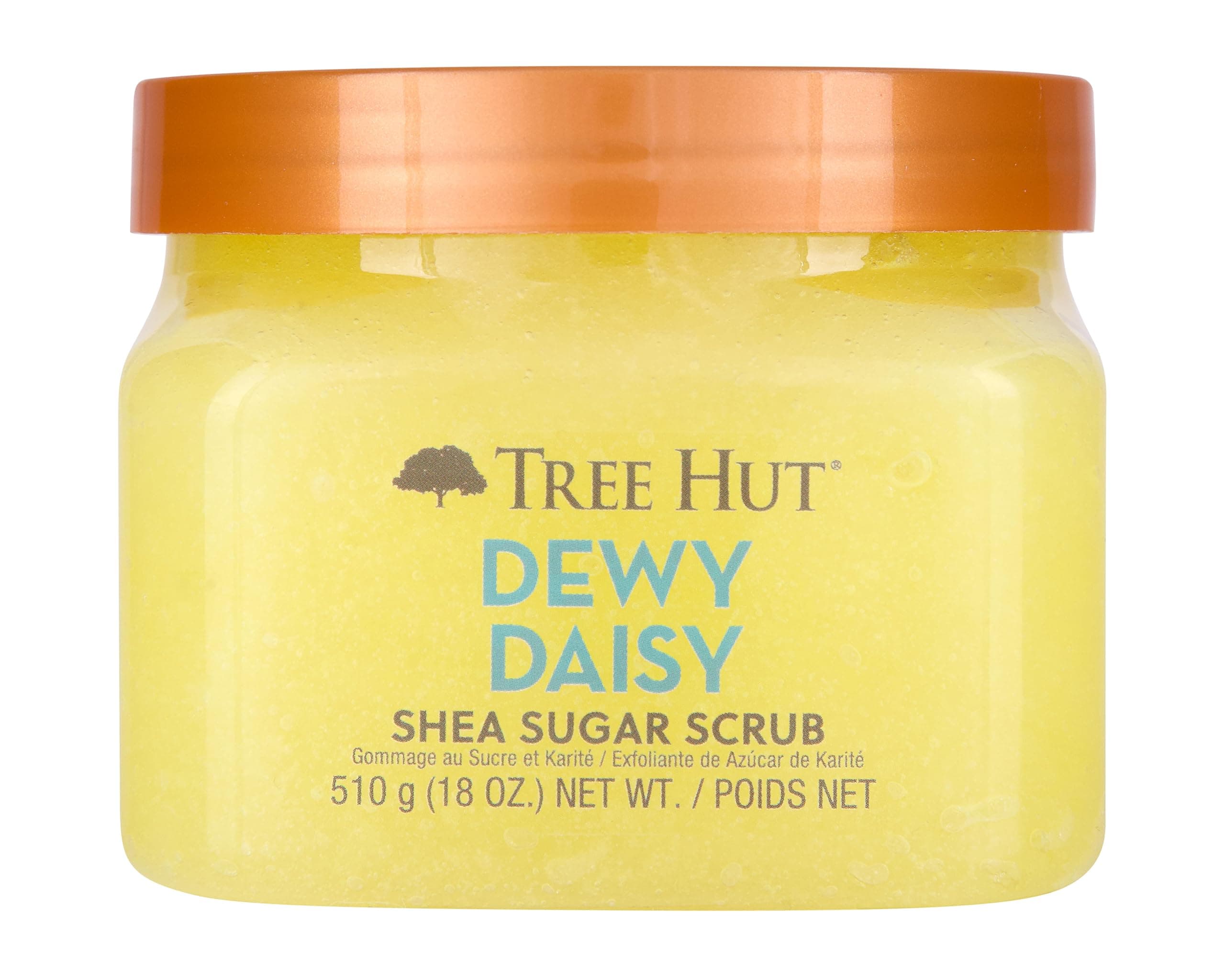 Dewy Daisy Shea Sugar Body Scrub, 532 ml, Vegan
