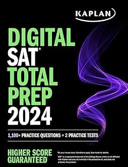 DIGITAL SAT TOTAL PREP 2024 WITH 2 FULL LENGTH PRACTICE TESTS
