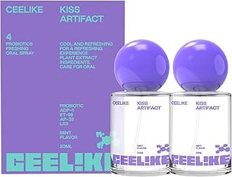 CEELIKE Probiotic Oral Spray for Long-Lasting Freshness, Alcohol-Free Oral Spray with Probiotics for Breath Care, Convenient Travel-Sized Breath Spray(0.68oz) (20ml) (2PC)