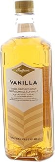 Fontana Vanilla Coffee Beverage Flavoring Syrup 1 Liter 33.8 Fl Oz